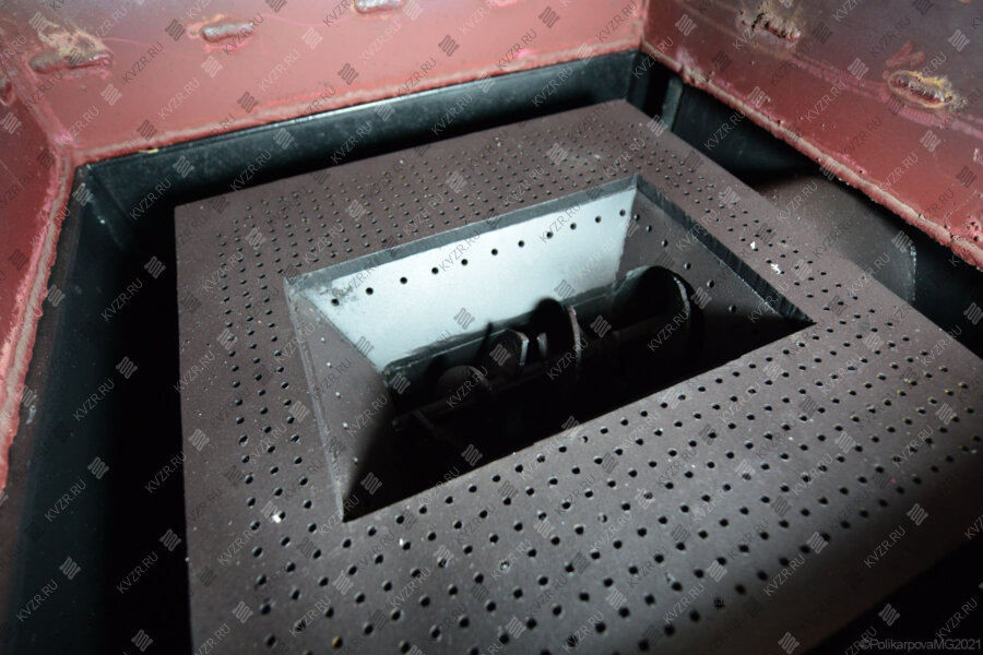 Ретортная горелка котла пеллетного